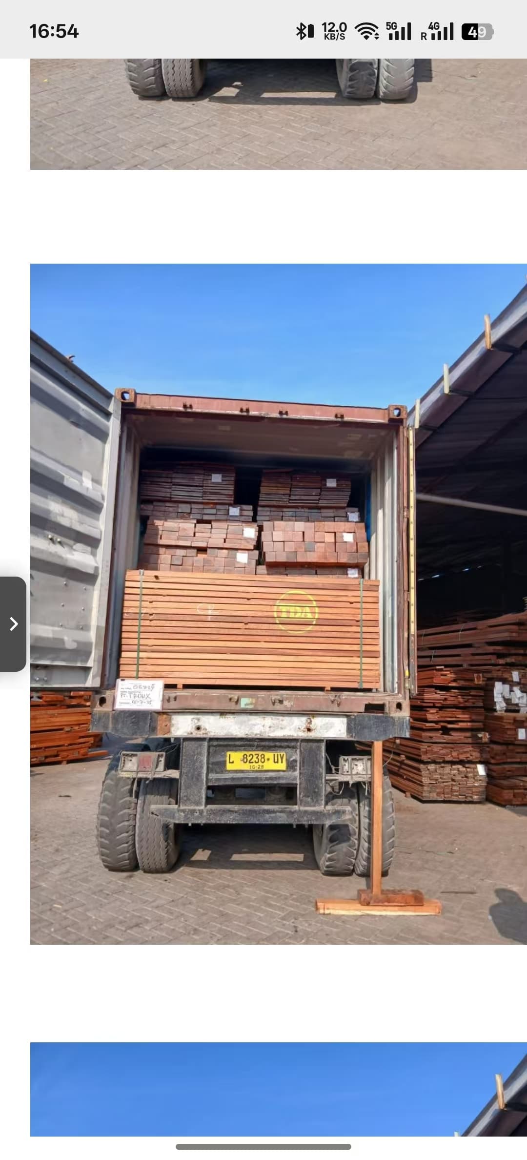 Port Construction Timber supply evidence